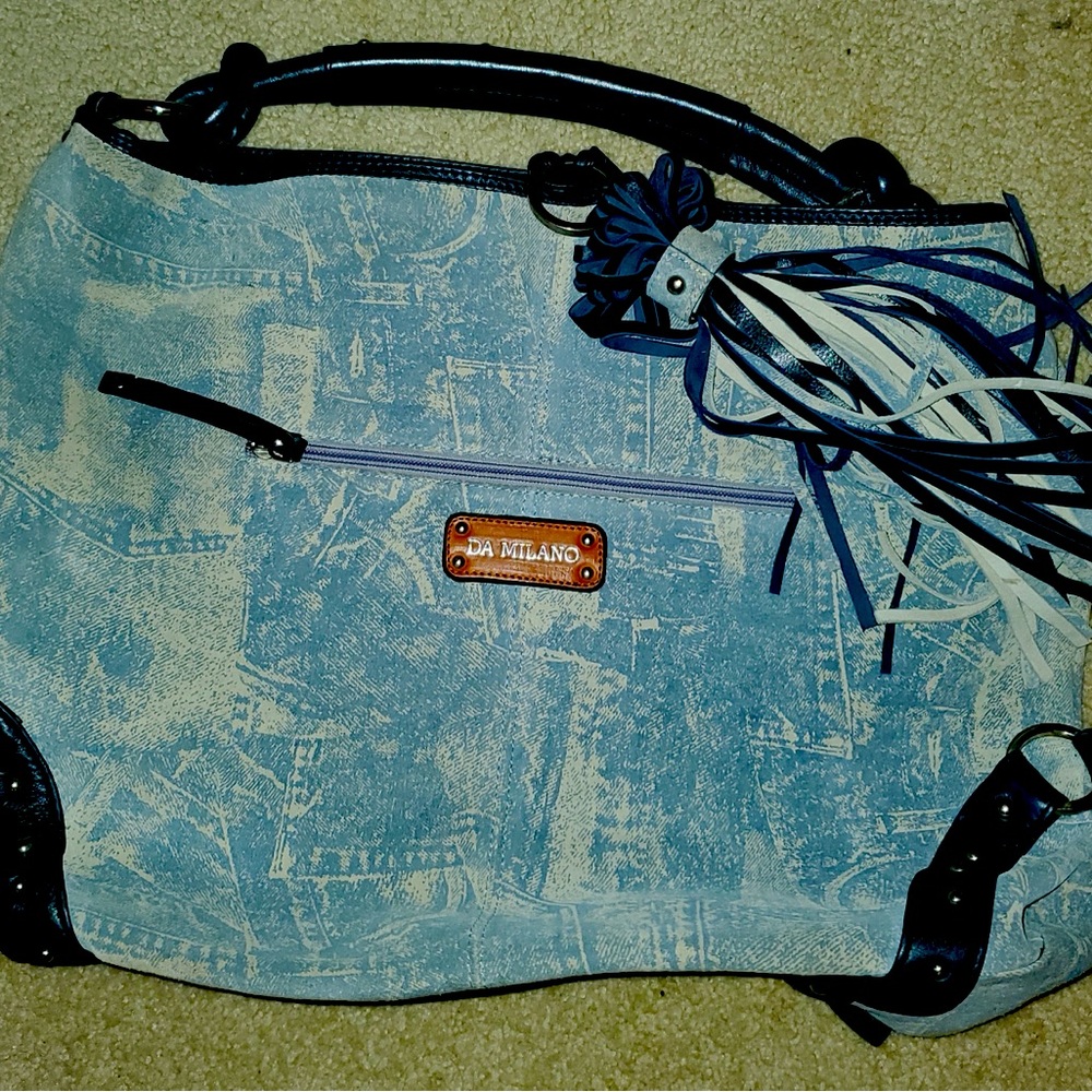 Da Milano purse in denim